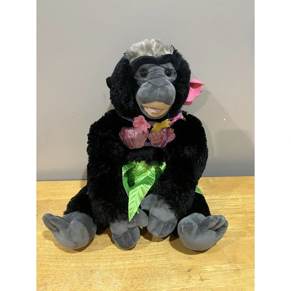 Build A Bear Black Gorilla  Plush  17
